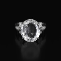 4.26 Ct. Gemstone Ring, Platinum 950 1