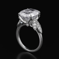 4.26 Ct. Gemstone Ring, Platinum 950 2