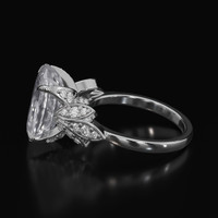 4.26 Ct. Gemstone Ring, Platinum 950 4