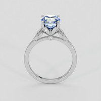 2.57 Ct. Color Change Sapphire Ring, Platinum 950 3