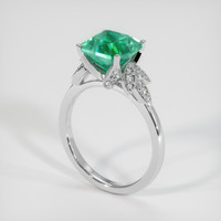 2.52 Ct. Emerald Ring, Platinum 950 2