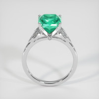 2.52 Ct. Emerald Ring, Platinum 950 3