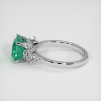 2.52 Ct. Emerald Ring, Platinum 950 4