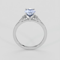 1.64 Ct. Blue Sapphire Ring, Platinum 950 3