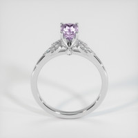 0.91 Ct. Purple Sapphire Ring, Platinum 950 3