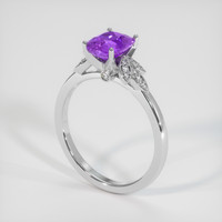 2.54 Ct. Sapphire Ring, Platinum 950 2
