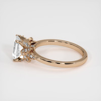 1.86 Ct. White Sapphire Ring, 14K Rose Gold 4