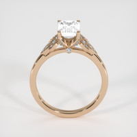 1.86 Ct. White Sapphire Ring, 18K Rose Gold 3