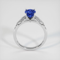 1.99 Ct. Blue Sapphire Ring, 10K White Gold 3