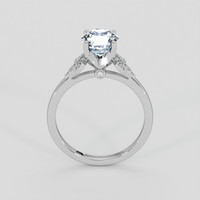 1.76 Ct. Blue Sapphire Ring, 10K White Gold 3