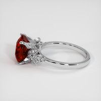 5.62 Ct. Ruby Ring, 14K White Gold 4