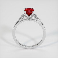 1.06 Ct. Ruby Ring, 14K White Gold 3