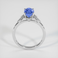 3.14 Ct. Sapphire Ring, 14K White Gold 3