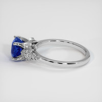 2.48 Ct. Bi Color Sapphire Ring, 14K White Gold 4