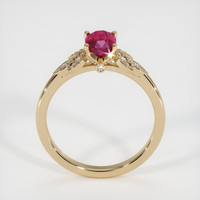 1.02 Ct. Ruby Ring, 14K Yellow Gold 3