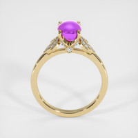 3.04 Ct. Pink Sapphire Ring, 14K Yellow Gold 3