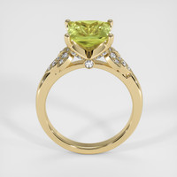 3.21 Ct. Sapphire Ring, 14K Yellow Gold 3