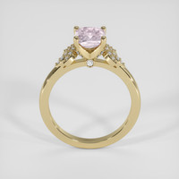 1.51 Ct. Pink Sapphire Ring, 18K Yellow Gold 3