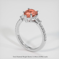 2.00 Ct. Sapphire Ring, Platinum 950 2