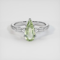 1.35 Ct. Sapphire Ring, Platinum 950 1