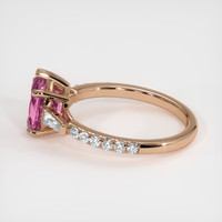 1.24 Ct. Gemstone Ring, 14K Rose Gold 4