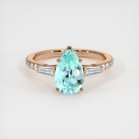 1.83 Ct. Gemstone Ring, 14K Rose Gold 1