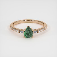 0.61 Ct. Gemstone Ring, 14K Rose Gold 1