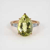 6.23 Ct. Gemstone Ring, 18K Rose Gold 1