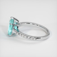 1.83 Ct. Gemstone Ring, 14K White Gold 4