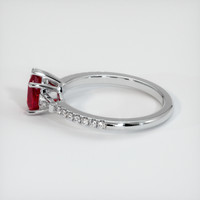 Ruby Ring 1.00 Ct. 14K White Gold Preview