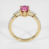 1.24 Ct. Pink Spinel Ring, 10K Yellow Gold 3