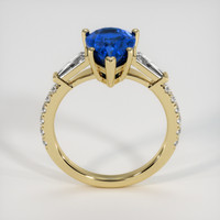 4.02 Ct. Sapphire Ring, 14K Yellow Gold 3