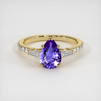 1.14 Ct. Gemstone Ring, 14K Yellow Gold 1