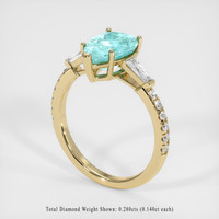 1.83 Ct. Gemstone Ring, 14K Yellow Gold 2