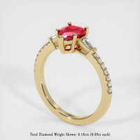 Ruby Ring 1.19 Ct., 14K Yellow Gold Preview