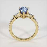 2.57 Ct. Bi Color Sapphire Ring, 14K Yellow Gold 3