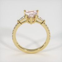 2.24 Ct. Pink Sapphire Ring, 14K Yellow Gold 3
