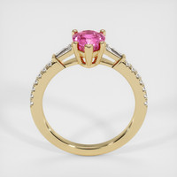 2.19 Ct. Sapphire Ring, 18K Yellow Gold 3