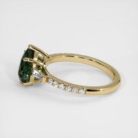 3.27 Ct. Sapphire Ring, 18K Yellow Gold 4