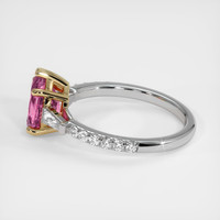 1.24 Ct. Gemstone Ring, 14K Yellow & White 4