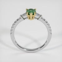 0.61 Ct. Gemstone Ring, 14K Yellow & White 3