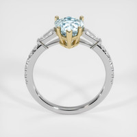 1.65 Ct. Gemstone Ring, 18K Yellow & White 3