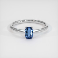 1.22 Ct. Sapphire Ring, Platinum 950 1