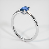 1.22 Ct. Sapphire Ring, Platinum 950 2