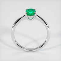 0.93 Ct. Emerald Ring, Platinum 950 3