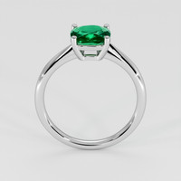 1.09 Ct. Emerald Ring, Platinum 950 3