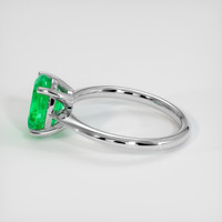 1.91 Ct. Emerald Ring, Platinum 950 4