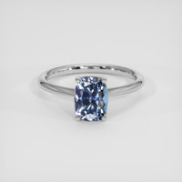 2.28 Ct. Bi Color Tanzanite Ring, Platinum 950 1