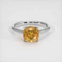 2.13 Ct. Gemstone Ring, Platinum 950 1