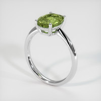 2.25 Ct. Gemstone Ring, Platinum 950 2